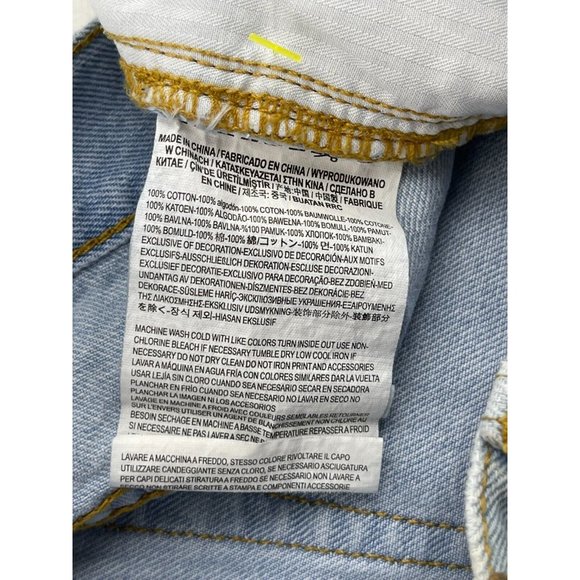 Vans Women's Junior's Boyfriend 5 Pocket Denim Jeans Straight Size 31W X 27.5L - Picture 11 of 11